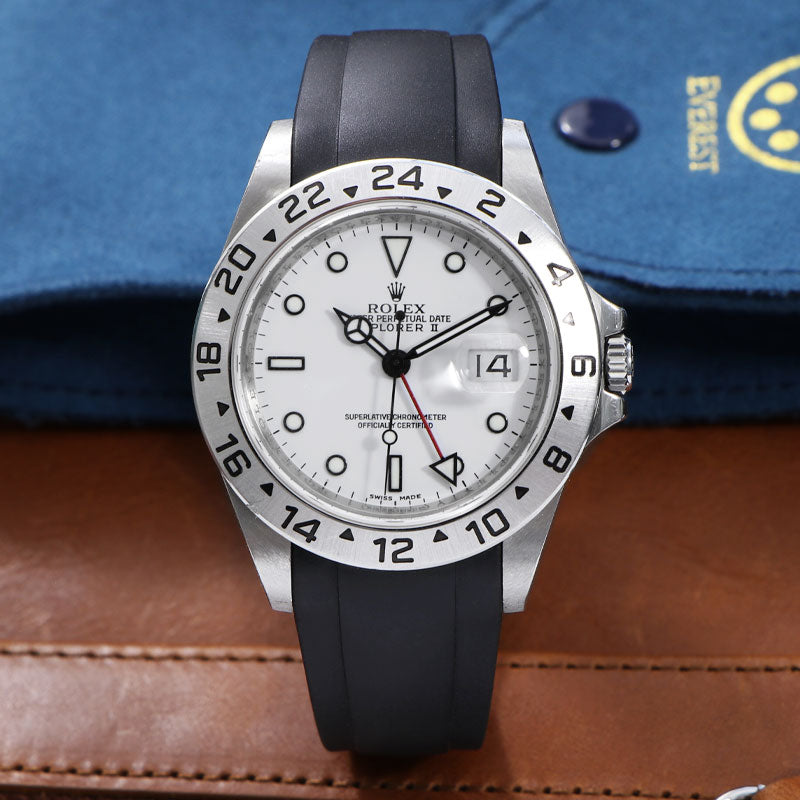 Explorer ii rubber strap best sale