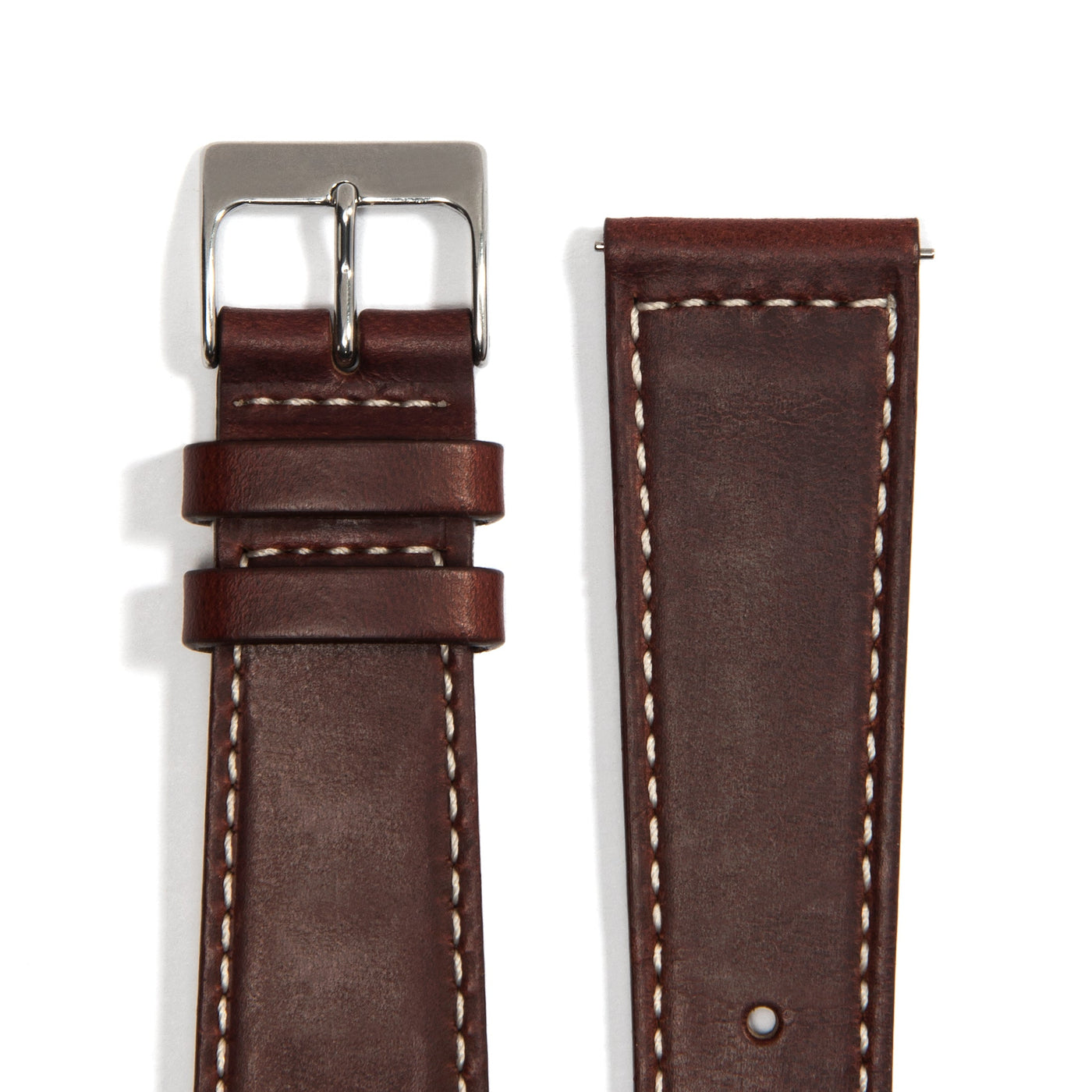 Cherry Leather Universal Watch Strap buckle