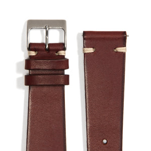 Cherry Leather Universal Watch Strap buckle