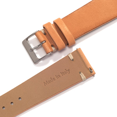 Tan Leather Universal Watch Strap