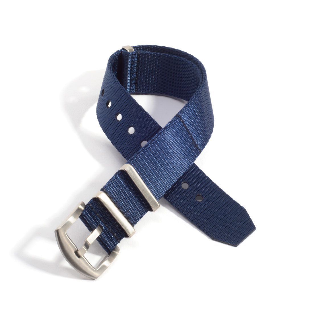 Navy Blue Nylon Watch Band NATO-style