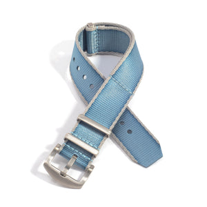 Turquoise Blue NATO-style Nylon Watch Band