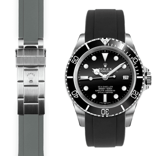 Rolex Sea Dweller rubber watch strap