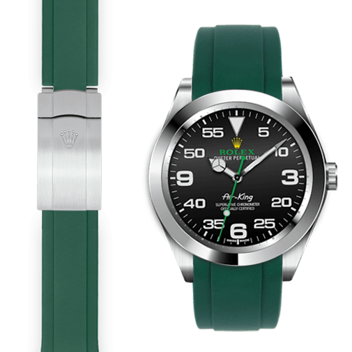 Rolex air king on leather strap hotsell