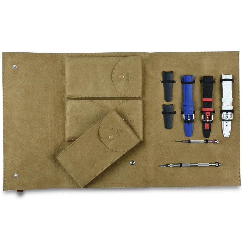 Everest Leather Watch Portfolio with pouch