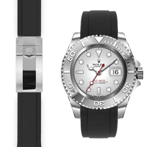 Rolex rubber yacht master shop